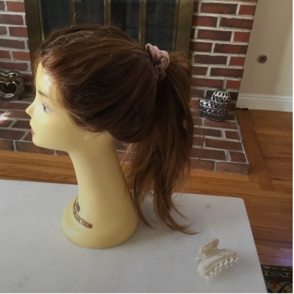 Milano Wig silk top, lace front wig pony wig